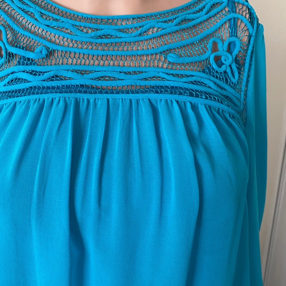 The limited - blouse- turquoise